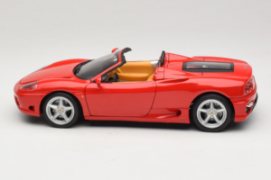 Ferrari 360 Spider Roșu Hot Wheels 1:18 27774-M1 Metal - imaginea 4 din 8