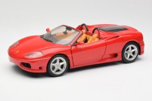 Ferrari 360 Spider Roșu Hot Wheels 1:18 FER129 Metal
