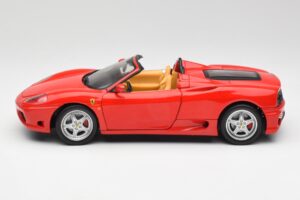 Ferrari 360 Spider Roșu Hot Wheels 1:18 57310 Metal - imaginea 4 din 8