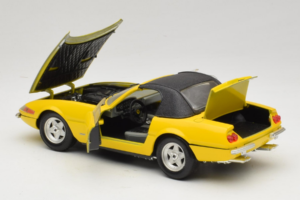 Ferrari 365 GTS/4 Daytona Cabriolet Galben Techno Giodi 1:18 740028 Metal - imaginea 5 din 8