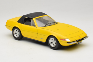 Ferrari 365 GTS/4 Daytona Cabriolet Galben Techno Giodi 1:18 740028 Metal - imaginea 6 din 8