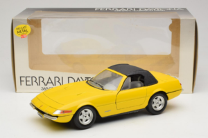 Ferrari 365 GTS/4 Daytona Cabriolet Galben Techno Giodi 1:18 740028 Metal - imaginea 8 din 8