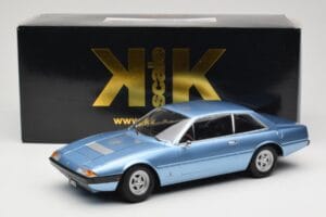 Ferrari 365 GT4 2+2 Albastru KK-Scale 1:18 KKDC180162 Metal - imaginea 6 din 6