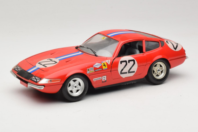 Ferrari 365 GTB/4 Daytona #22 Roșu 1969 Techno Giodi 1:18 40011-P1 Metal