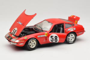 Ferrari 365 GTB/4 Daytona Berlinetta #58 Roșu Techno Giodi 1:18 40011 Metal - imaginea 2 din 8