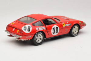 Ferrari 365 GTB/4 Daytona Berlinetta #58 Roșu Techno Giodi 1:18 40011 Metal - imaginea 3 din 8