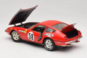 Ferrari 365 GTB/4 Daytona Berlinetta #58 Roșu Techno Giodi 1:18 40011 Metal - imaginea 5 din 8