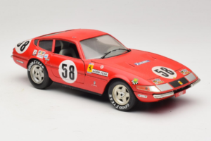 Ferrari 365 GTB/4 Daytona Berlinetta #58 Roșu Techno Giodi 1:18 40011 Metal - imaginea 6 din 8