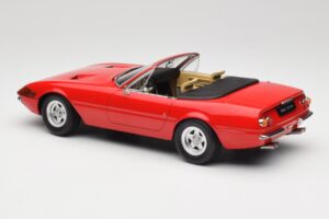 Ferrari 365 GTB/4 Daytona Spyder Series II Rosso Dino KK-Scale 1:18 KKDC180621 Metal - imaginea 5 din 6