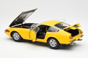 Ferrari 365 GTB/4 Daytona Galben Kyosho 1:18 08162Y Metal - imaginea 5 din 8