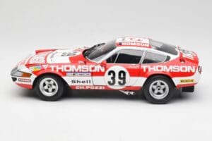 Ferrari 365 GTB4 Competizione #39 1973 Kyosho 1:18 08164F Metal - imaginea 4 din 8