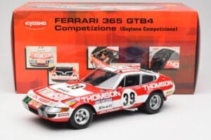 Ferrari 365 GTB4 Competizione #39 1973 Kyosho 1:18 08164F Metal - imaginea 8 din 8