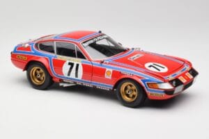 Ferrari 365 GTB4 Competizione #71 24 Hours of Le Mans 1974 Kyosho 1:18 08164A Metal - imaginea 6 din 8