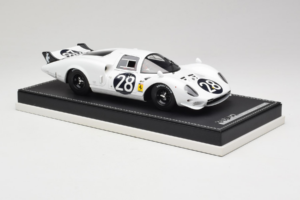 Ferrari 365 P2 #28 M. Gregory / J. Schlesser NART 24 Hours of Daytona 1967 Alb AB Models 1:18 REMC019 Rășină - imaginea 4 din 6