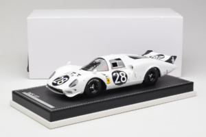 Ferrari 365 P2 #28 M. Gregory / J. Schlesser NART 24 Hours of Daytona 1967 Alb AB Models 1:18 REMC019 Rășină - imaginea 6 din 6