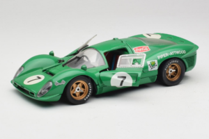 Ferrari 412P #7 Verde 24 Hours of Daytona 1967 Eagles Race 1:18 37000 Metal - imaginea 2 din 8