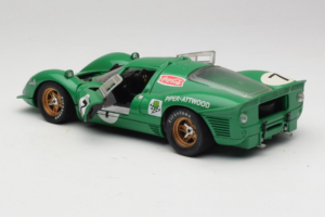 Ferrari 412P #7 Verde 24 Hours of Daytona 1967 Eagles Race 1:18 37000 Metal - imaginea 5 din 8