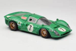 Ferrari 412P #7 Verde 24 Hours of Daytona 1967 Eagles Race 1:18 37000 Metal - imaginea 6 din 8