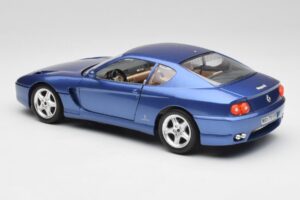 Ferrari 456 GT Blu Pozzi Bburago 1:18 3036-M3 Metal - imaginea 7 din 8