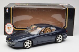Ferrari 456 GT Albastru Bburago 1:18 3036 Metal - imaginea 2 din 8