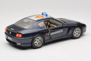 Ferrari 456 GT Carabinieri Negru Bburago 1:18 3036-B3 Metal - imaginea 3 din 8