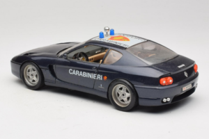 Ferrari 456 GT Carabinieri Negru Bburago 1:18 3036-B3 Metal - imaginea 7 din 8
