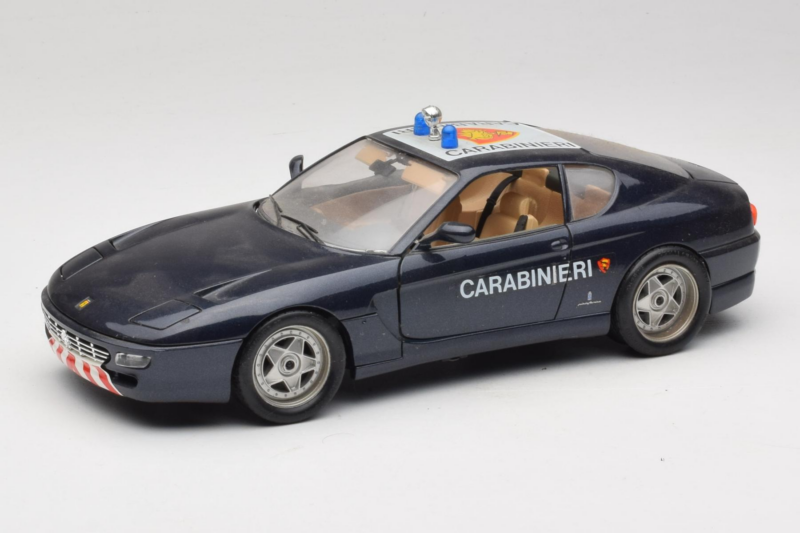 Ferrari 456 GT Carabinieri Negru Bburago 1:18 3036-B3 Metal