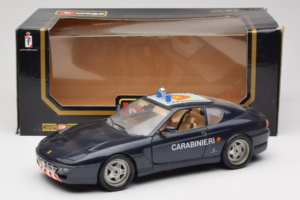 Ferrari 456 GT Carabinieri Negru Bburago 1:18 3036-B3 Metal - imaginea 8 din 8