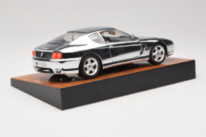 Ferrari 456 GT Chrome Silver Bburago 1:18 3746-R1 Metal - imaginea 4 din 8