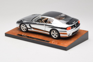 Ferrari 456 GT Chrome Silver Bburago 1:18 3746-R1 Metal - imaginea 7 din 8