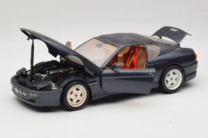 Ferrari 456 GT Dark Blue Metallic Bburago 1:18 3036-B2 Metal - imaginea 2 din 8