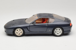 Ferrari 456 GT Dark Blue Metallic Bburago 1:18 3036-B2 Metal - imaginea 4 din 8