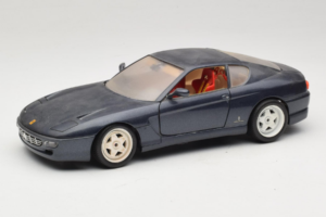 Ferrari 456 GT Dark Blue Metallic Bburago 1:18 3036-B2 Metal