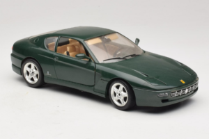 Ferrari 456 GT Verde Închis Bburago 1:18 3046-GR1 Metal - imaginea 6 din 8