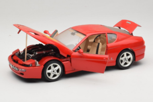 Ferrari 456 GT Ferrari Model Club Roșu Bburago 1:18 3036-P1 Metal - imaginea 2 din 8