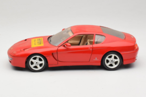 Ferrari 456 GT Ferrari Model Club Roșu Bburago 1:18 3036-P1 Metal - imaginea 4 din 8