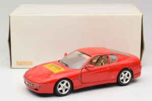 Ferrari 456 GT Ferrari Model Club Roșu Bburago 1:18 3036-P1 Metal - imaginea 8 din 8