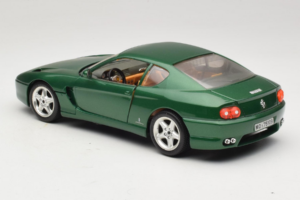 Ferrari 456 GT Verde Metalic Bburago 1:18 3036-GR1 Metal - imaginea 7 din 8