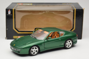 Ferrari 456 GT Verde Metalic Bburago 1:18 3036-GR1 Metal - imaginea 8 din 8