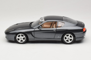 Ferrari 456 GT Gri Metallic Vopsire Specială Bburago 1:18 3036D Metal - imaginea 4 din 8