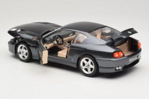 Ferrari 456 GT Gri Metallic Vopsire Specială Bburago 1:18 3036D Metal - imaginea 5 din 8