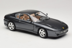 Ferrari 456 GT Gri Metallic Vopsire Specială Bburago 1:18 3036D Metal - imaginea 6 din 8