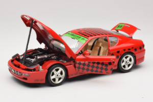 Ferrari 456 GT Interconti Car HiFi Roșu Bburago 1:18 3036-D Metal - imaginea 2 din 8