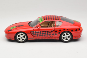 Ferrari 456 GT Interconti Car HiFi Roșu Bburago 1:18 3036-D Metal - imaginea 4 din 8