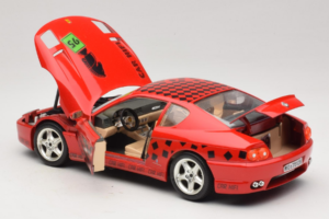 Ferrari 456 GT Interconti Car HiFi Roșu Bburago 1:18 3036-D Metal - imaginea 5 din 8