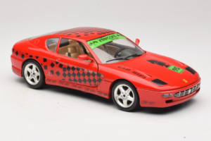 Ferrari 456 GT Interconti Car HiFi Roșu Bburago 1:18 3036-D Metal - imaginea 6 din 8