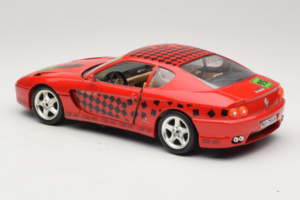 Ferrari 456 GT Interconti Car HiFi Roșu Bburago 1:18 3036-D Metal - imaginea 7 din 8