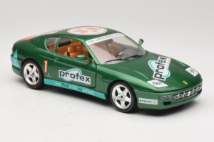 Ferrari 456 GT Profex #1 Verde 1992 Bburago 1:18 3336-GR1 Metal - imaginea 6 din 8