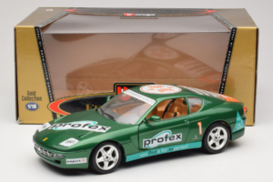Ferrari 456 GT Profex #1 Verde 1992 Bburago 1:18 3336-GR1 Metal - imaginea 8 din 8