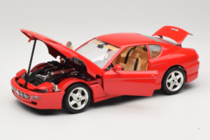 Ferrari 456 GT Roșu Bburago 1:18 3046-R1 Metal - imaginea 2 din 8